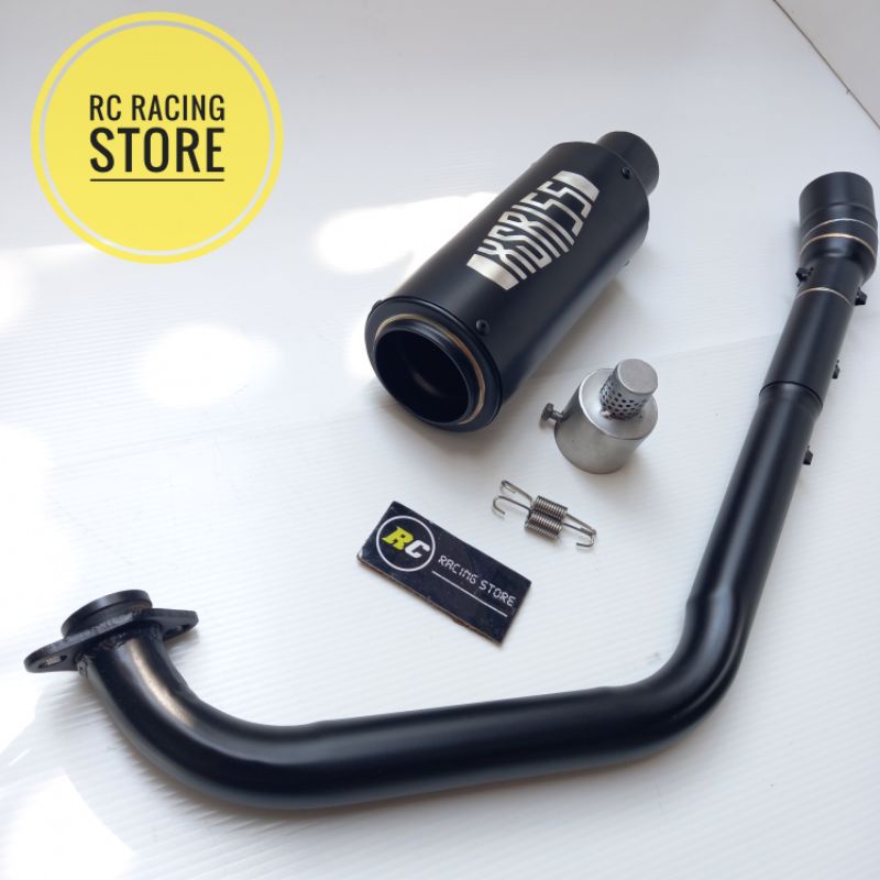 Knalpot Custom Yamaha XSR155 - XSR 155 Underbelly ( GRATIS DB KILLER ) Full System