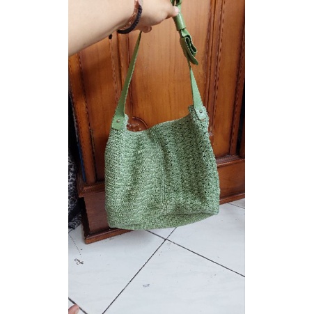 preloved tas rajut dowa original model hobo