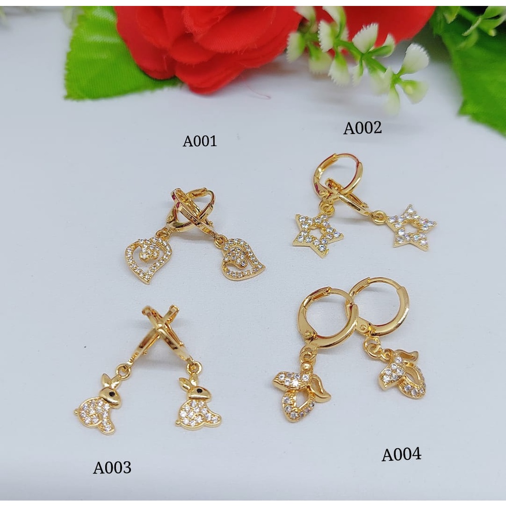 Anting xuping perhiasan A001-004