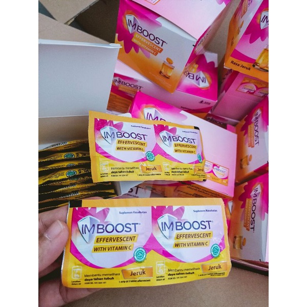 IMBOOST EFFERVESCENT VITAMIN C 1 BOX ISI 20 TAB