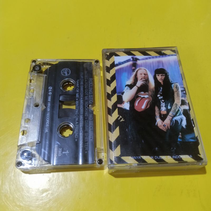 Kaset THE ROLLING STONES No Scurity