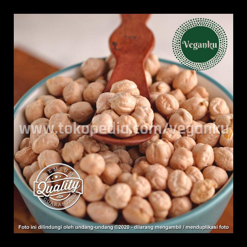

STOK BARU! VEGANKU - CHICKPEAS 1KG PREMIUM KACANG ARAB ORGANIK GARBANZO MENTAH TERMURAH