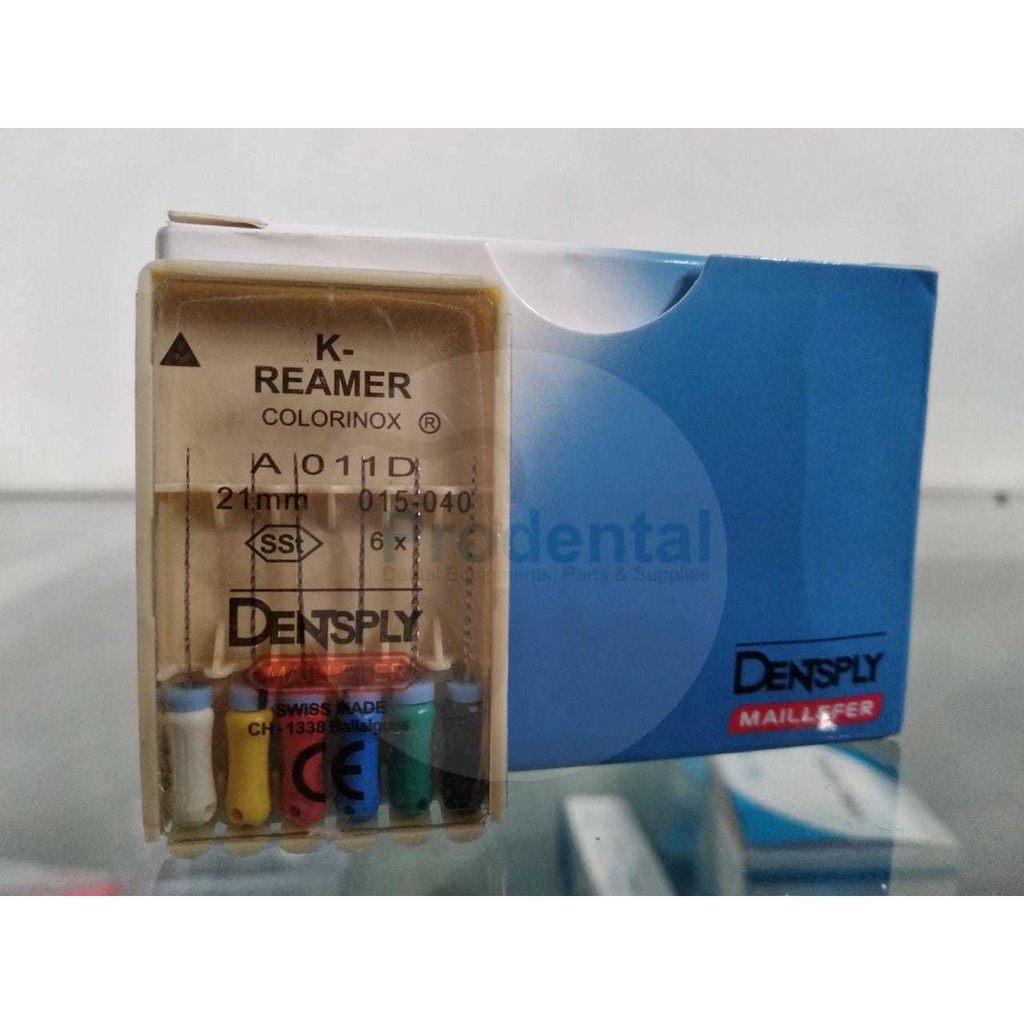 K Reamer Dentsply 21mm #15-40