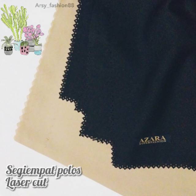 [BISA PILIH WARNA] segiempat polos laser cut by Azara