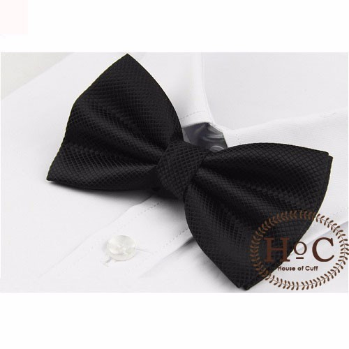 House of Cuff Bow Tie Dasi Kupu Kupu Houseofcuff Wedding Best Man Polos  Black Bow