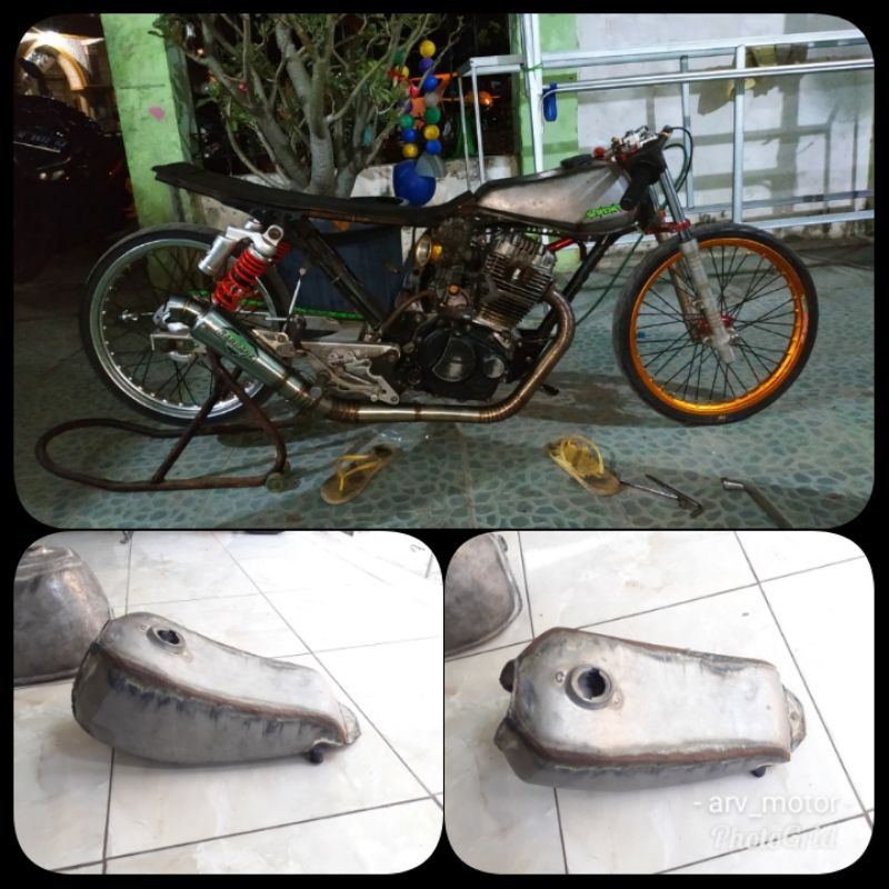 tangki herex model GL Mini Landai GL Slim tangki drag tangki mini balap frame gl cb mp tiger