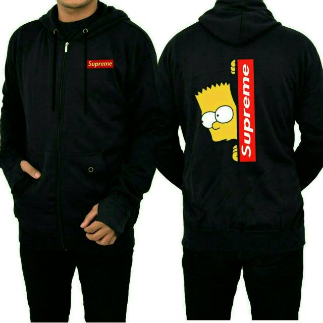 Sweater Supreme edisi Simpson Black