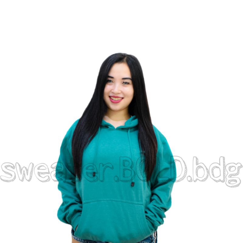 Hoodie Pria Distro Original Premium TOSCA / Hoodie Pria POLOS Tebal tosca / Hoodie POLOS Pria Wanita