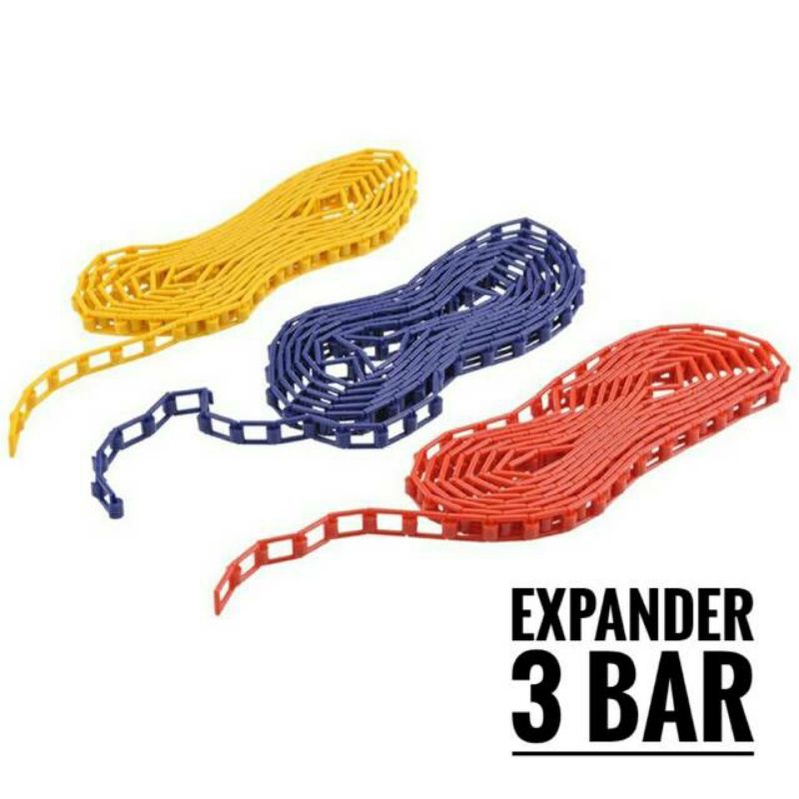 Expander set Manual chains kits bacground support 3 roller