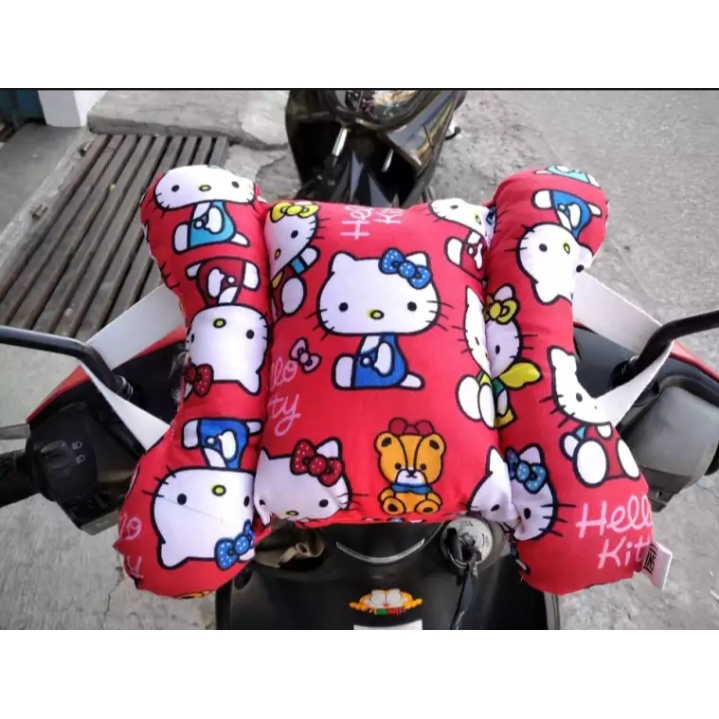 Bantal Stang Motor Anak Karakter / Bantal Stang Motor Pelindung Kepala Anak