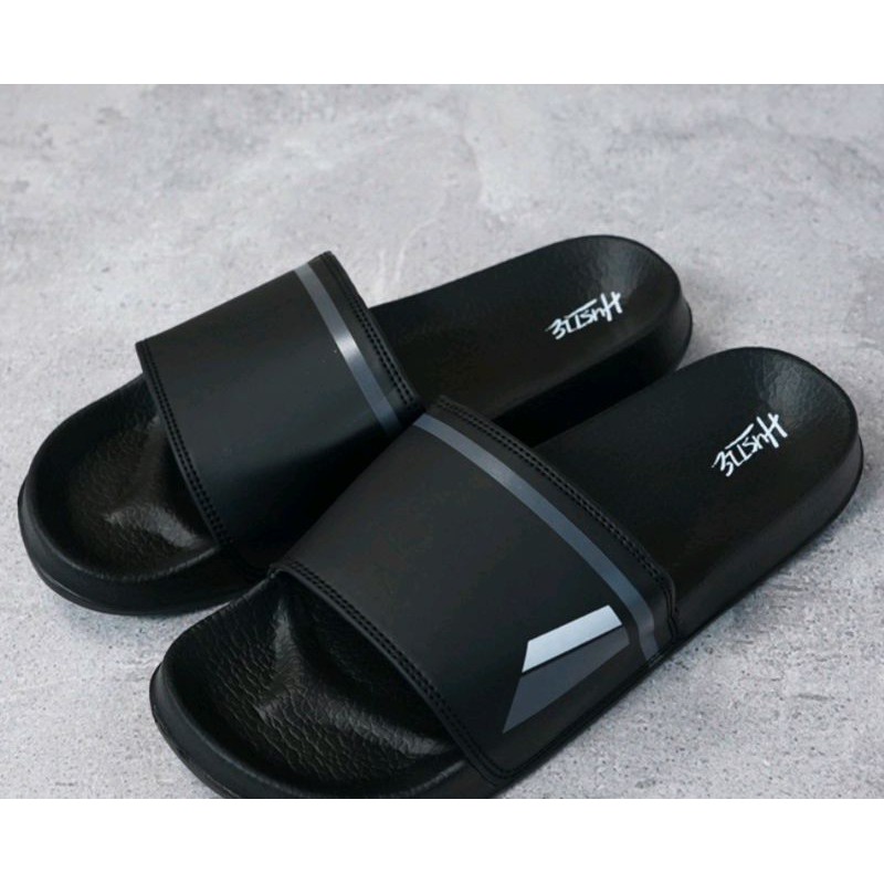 sandal slop basic polos/slipper slop pria