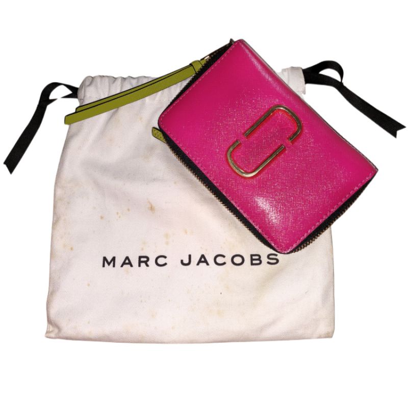 marc jacobs snapshot leather wallet