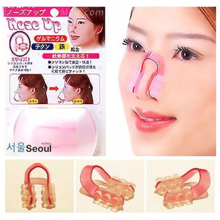 Nose Up Clipper Pemancung Hidung Penjepit Alat Terapi Tulang Rawan Mancung