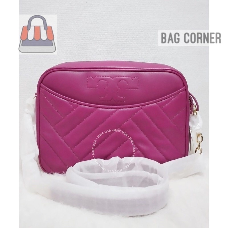BagCorner - TORY BURCH ALEXA STITCH CAMERA BAG TB1007 TAS SELEMPANG WANITA