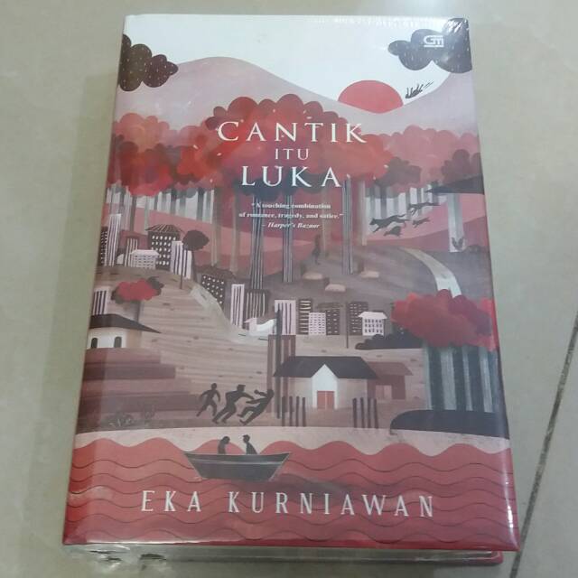 Novel Cantik Itu Luka Eka Kurniawan Hardcover Limited Edition Shopee Indonesia