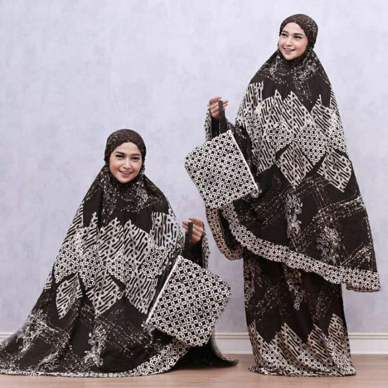 Mukena Rayon Batik Cap Pekalongan