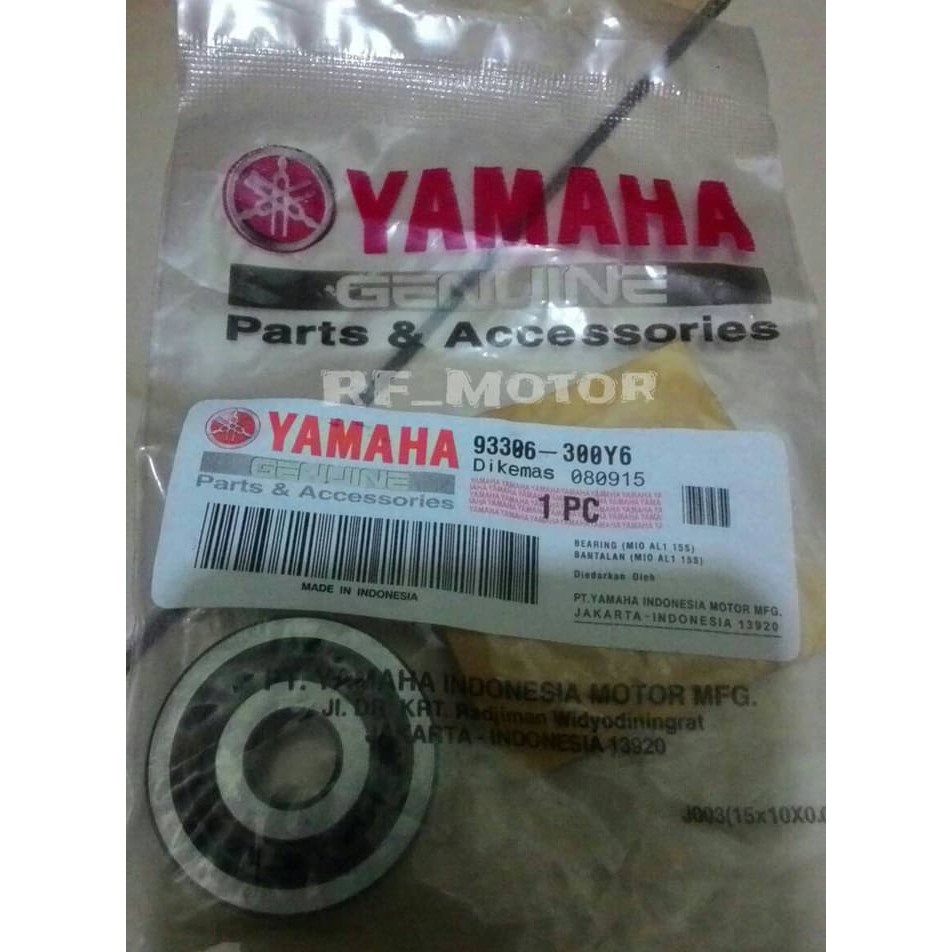 Bearing/Laher 6300 2Rs Merk Yamaha