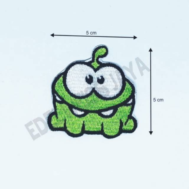 Emblem Iron Patch OM NOM Cut The Rope