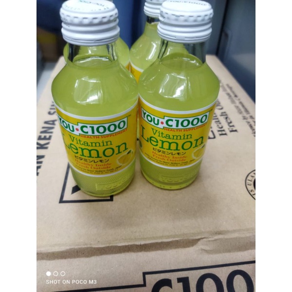 

You C1000 Murah Health Drink Vitamin Lemon 140ML