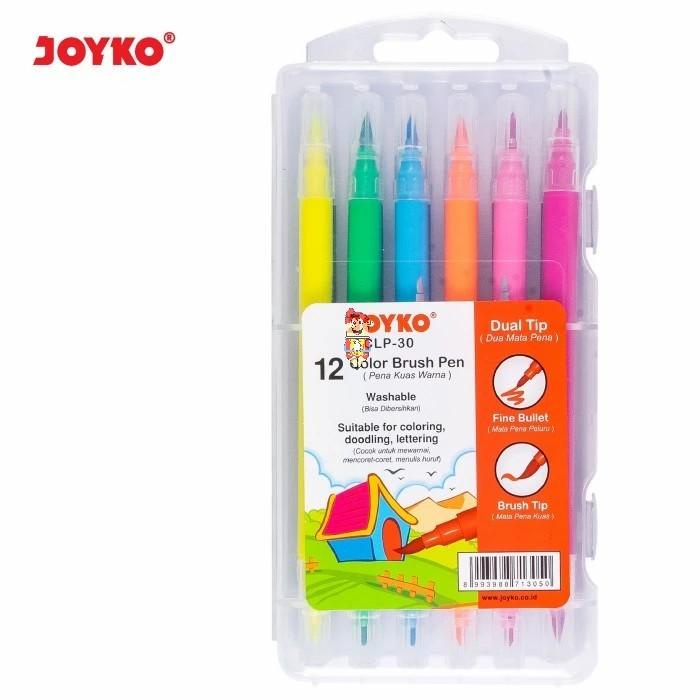 

Color Brush Pen Pena Kuas Warna Joyko CLP-30 12 Warna Color