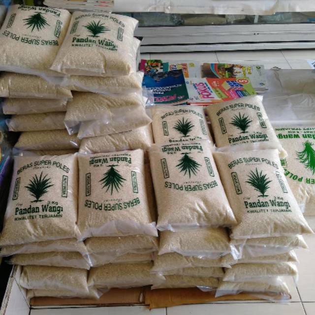 

Beras Pandan Wangi kemasan 3kg