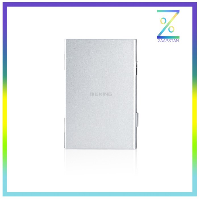 Metal 18 in 1 Aluminium 16 Micro SD + 2 SD Card Storage Box - JJC - Wh