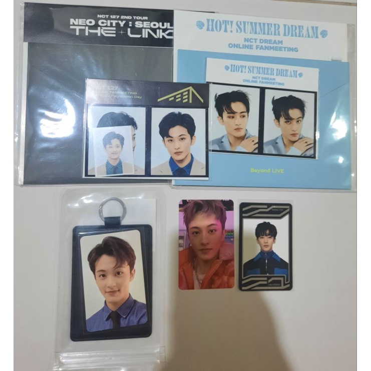 PC MARK NCT DREAM TRADING CARD GLIMO A VER, UC MARK, AR TICKET DREAM HOT SUMMER, 127 THE LINK, FILM 