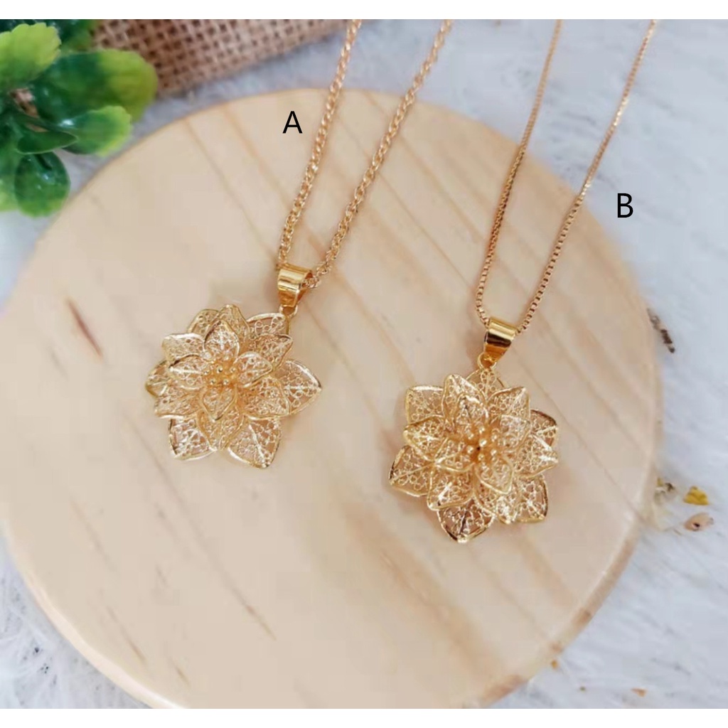 Kalung xuping Lapis Emas 24K Perhiasan Fashion