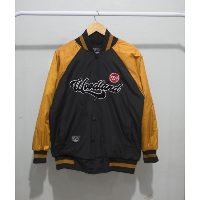 Jaket bomber Varsity WOODLAND ORIGINAL