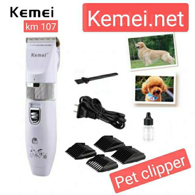 Mesin Cukur Bulu Hewan Pet Clipper KEMEI KM-107