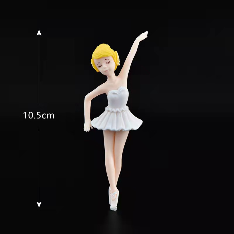 Cake Topper Figure Hiasan Kue Karakter Type Balerina Balet /Pcs