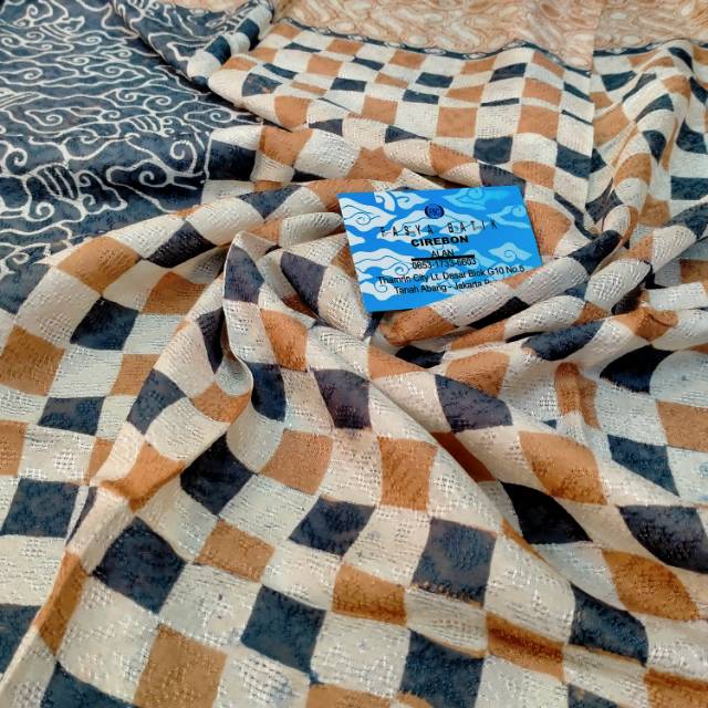 KAIN BATIK 3 DIMENSI CAP CIREBON | BAHAN VISCOSE
