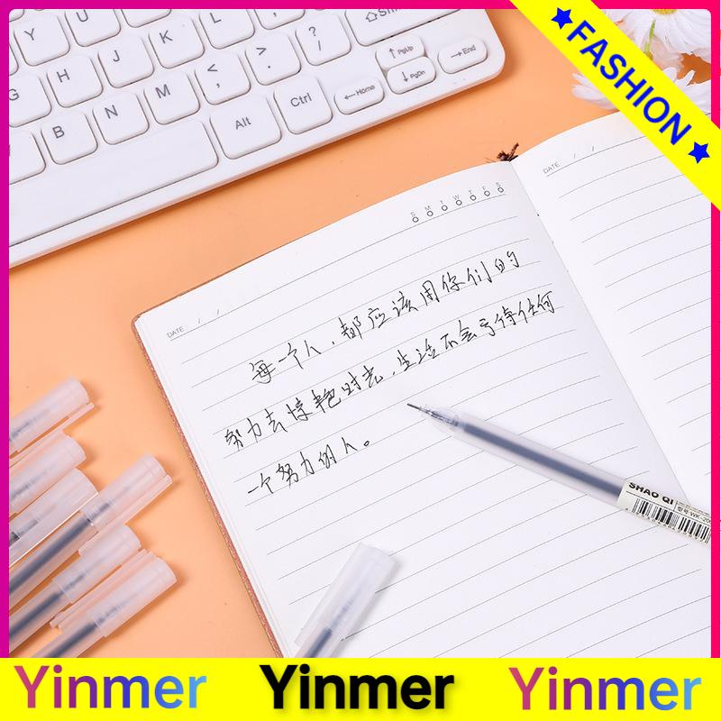 

COD✨ Scrub Tabung Jarum Penuh 0.5mm Kantor Alat Tulis Siswa Pena Tanda Tangan Pena Karbon Isi Ulang-Yinmer