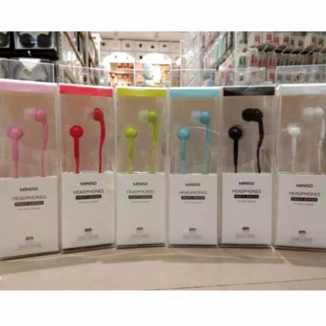 Earphone Miniso | Fruit Series Earphones