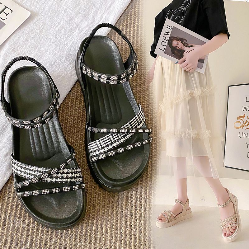 SNF1913 - Sandal Tali Karet Fashion Wanita Import