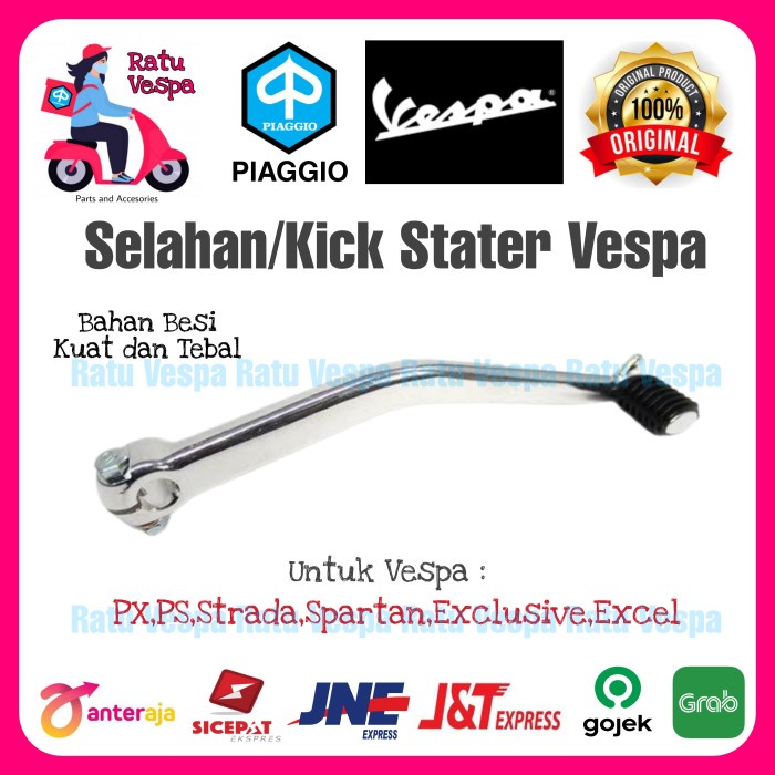 Selahan (Kick Starter) Vespa PX,PS,Strada,Exclusive,Spartan,Excel