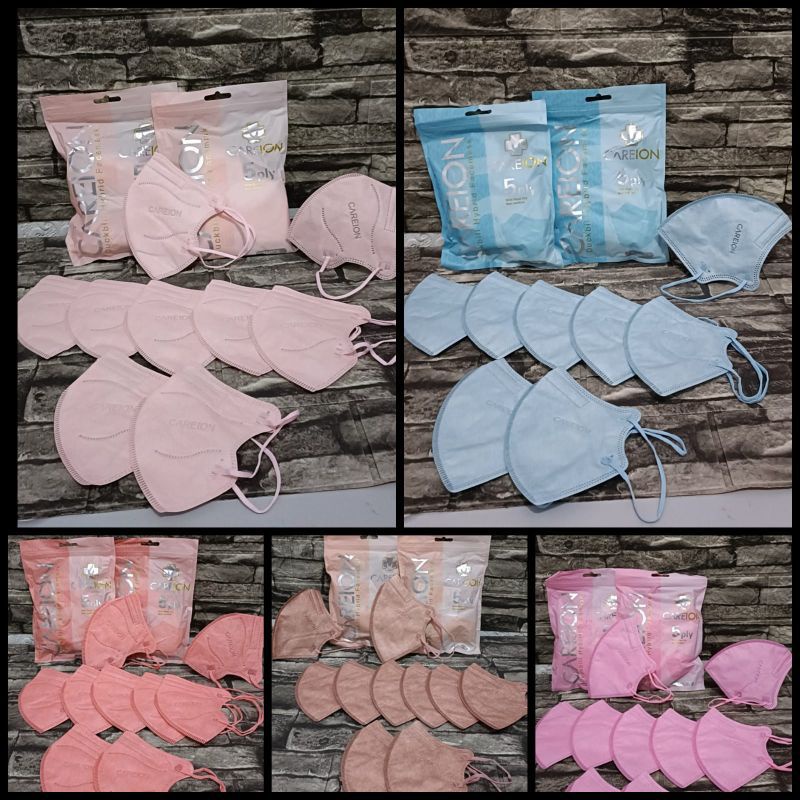 MASKER DUCKBILL HYBRID 5PLY ISI 10PCS