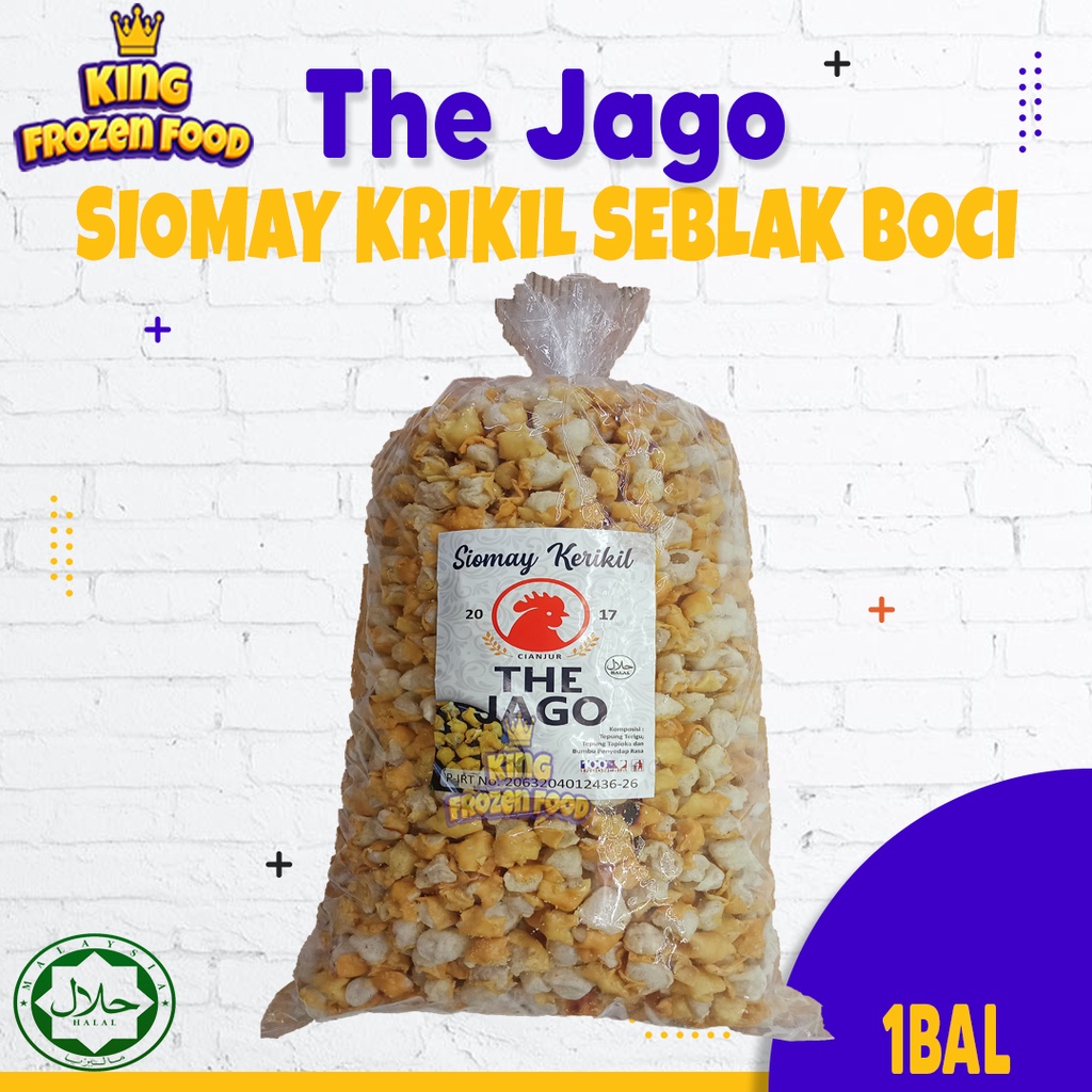 SIOMAY MINI KERIKIL 5KG/SIOMAY MINI KERING MURAH 5KG