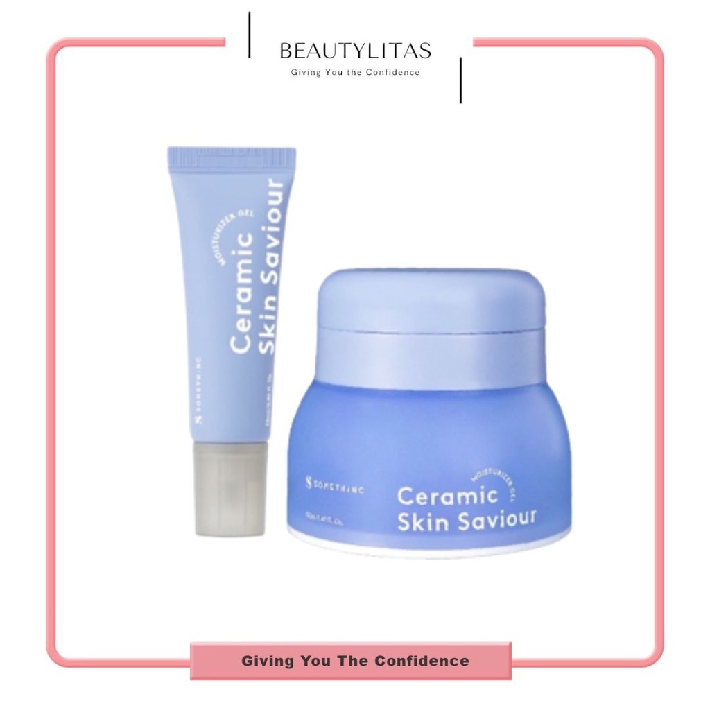 Somethinc Ceramic Skin Saviour Moisturizer Gel 50 ml &amp; Tube 25 ml