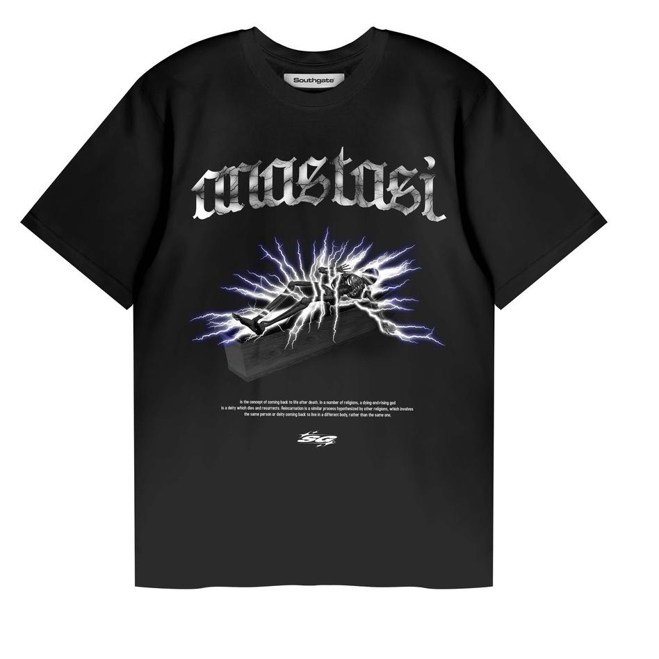 Langsung Beliii.. Southgate Anastasi - Black T-Shirt