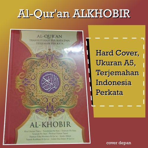 Al-Qur'an Al-Khobir A5 Merah