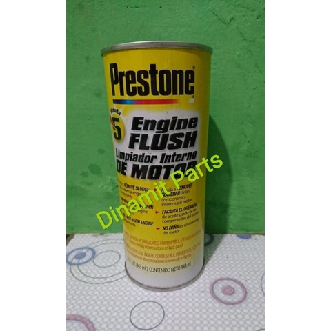 engine flush prestone