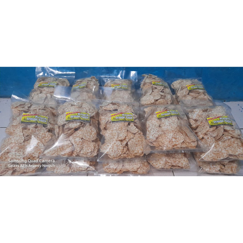 

Keripik Tempe Sagu 500gr