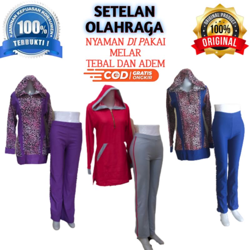 BAJU SENAM HODI / BAJU SENAM TERBARU /BAJU SENAM PERSIT / baju senam muslimah / pakaian olahraga wan