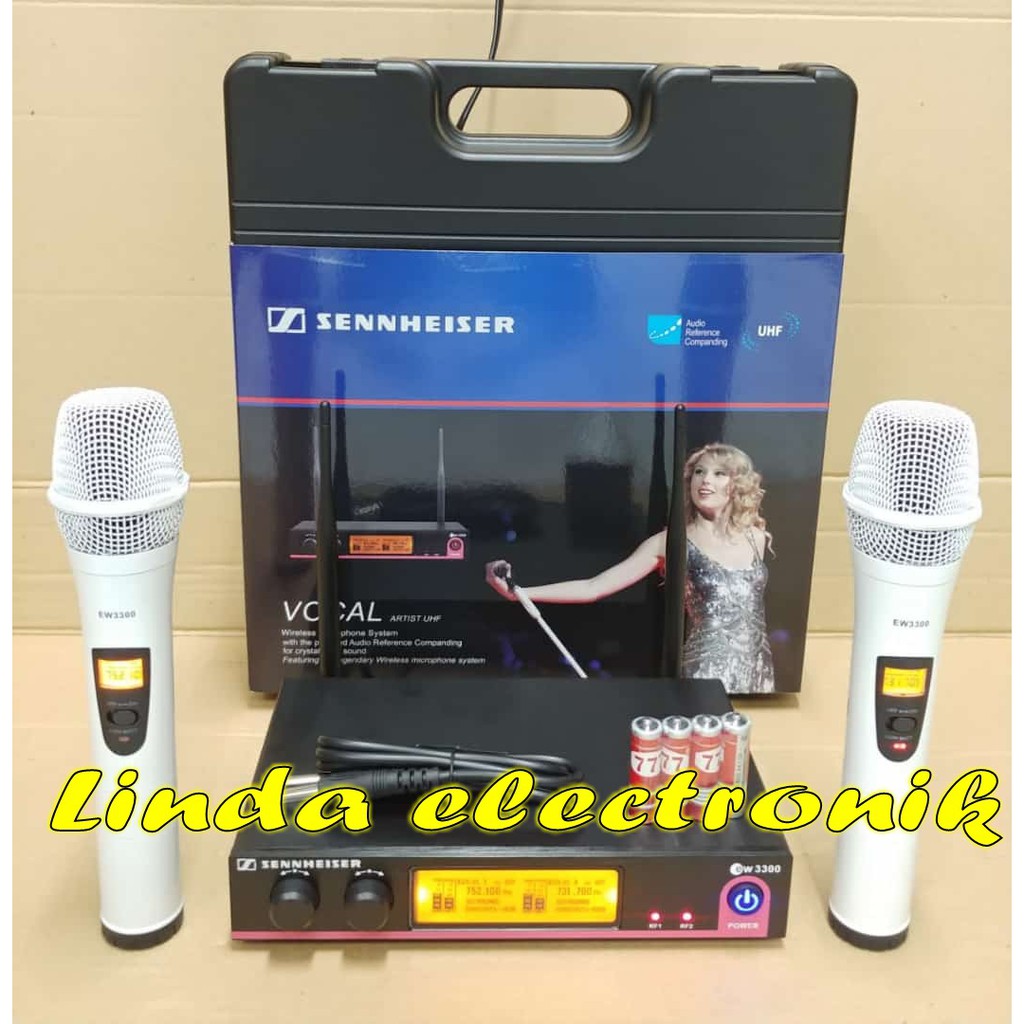 mic sennheiser ew3300 HANDLE KOPER WHITE sennheiser ew 3300