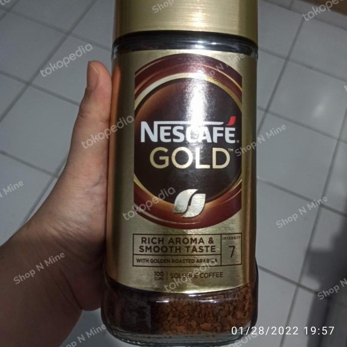 

Nescafe Gold Rich And Smooth Blend Jar 200 /50/100 Gr Import Singapore