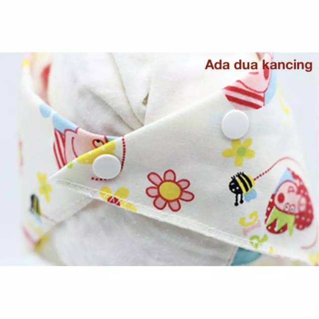 Slabber Segitiga Anak Bayi Tatak Iler Koboy Import