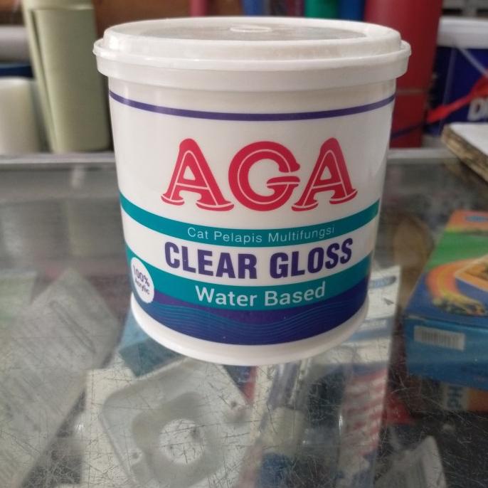 monggo] Aga pelapis cat. clear gloss. aga pelapis clear untuk lukisan, mebel