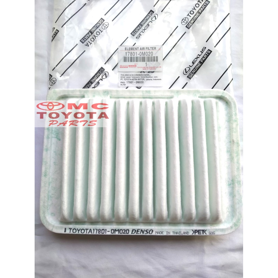 Filter Udara Toyota Vios, Yaris, corolla Altis 17801-0M020