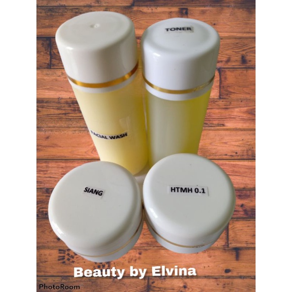 paket cream glowing dokter siang & malam